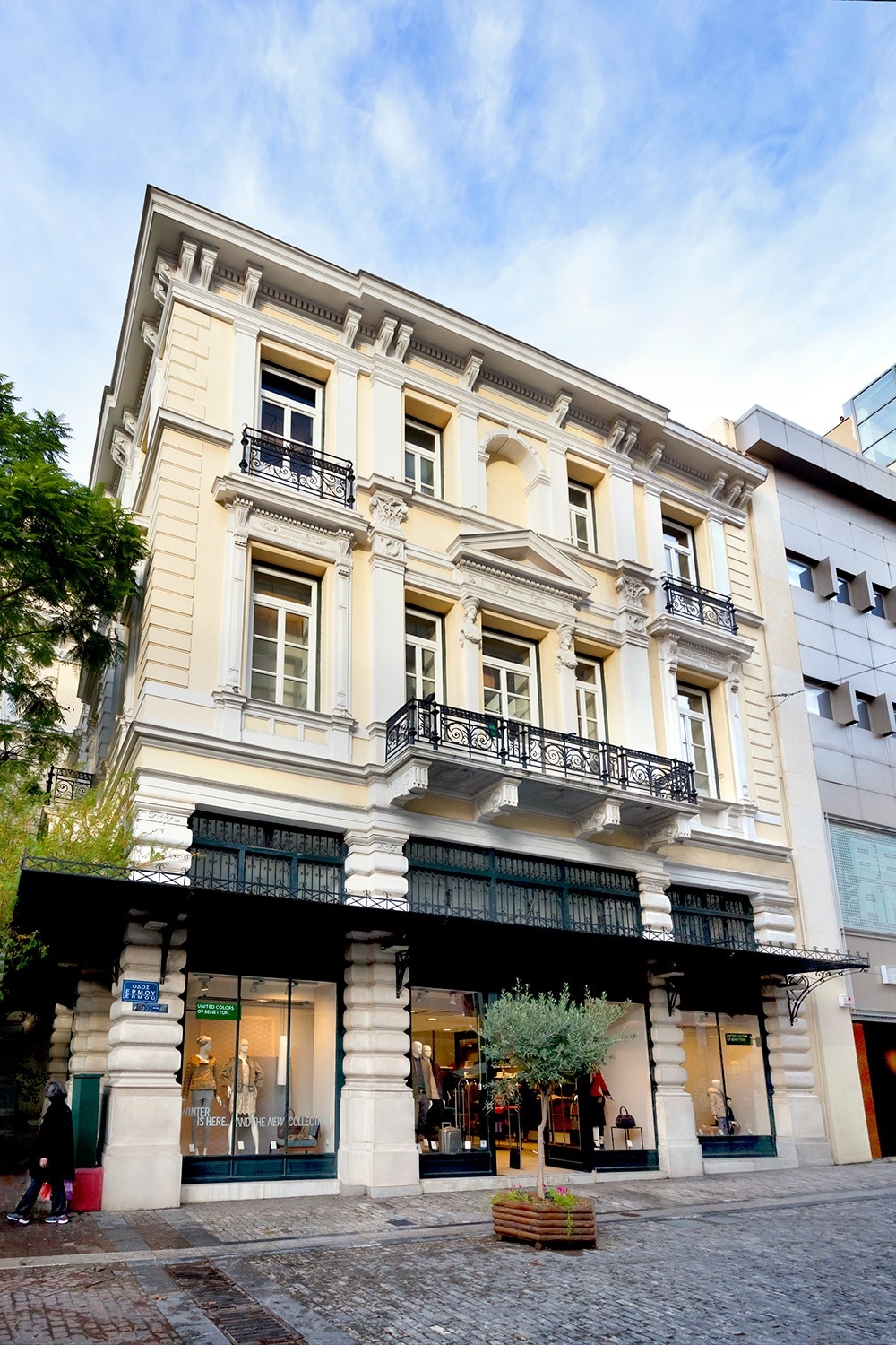 Commercial building at Ermou Street